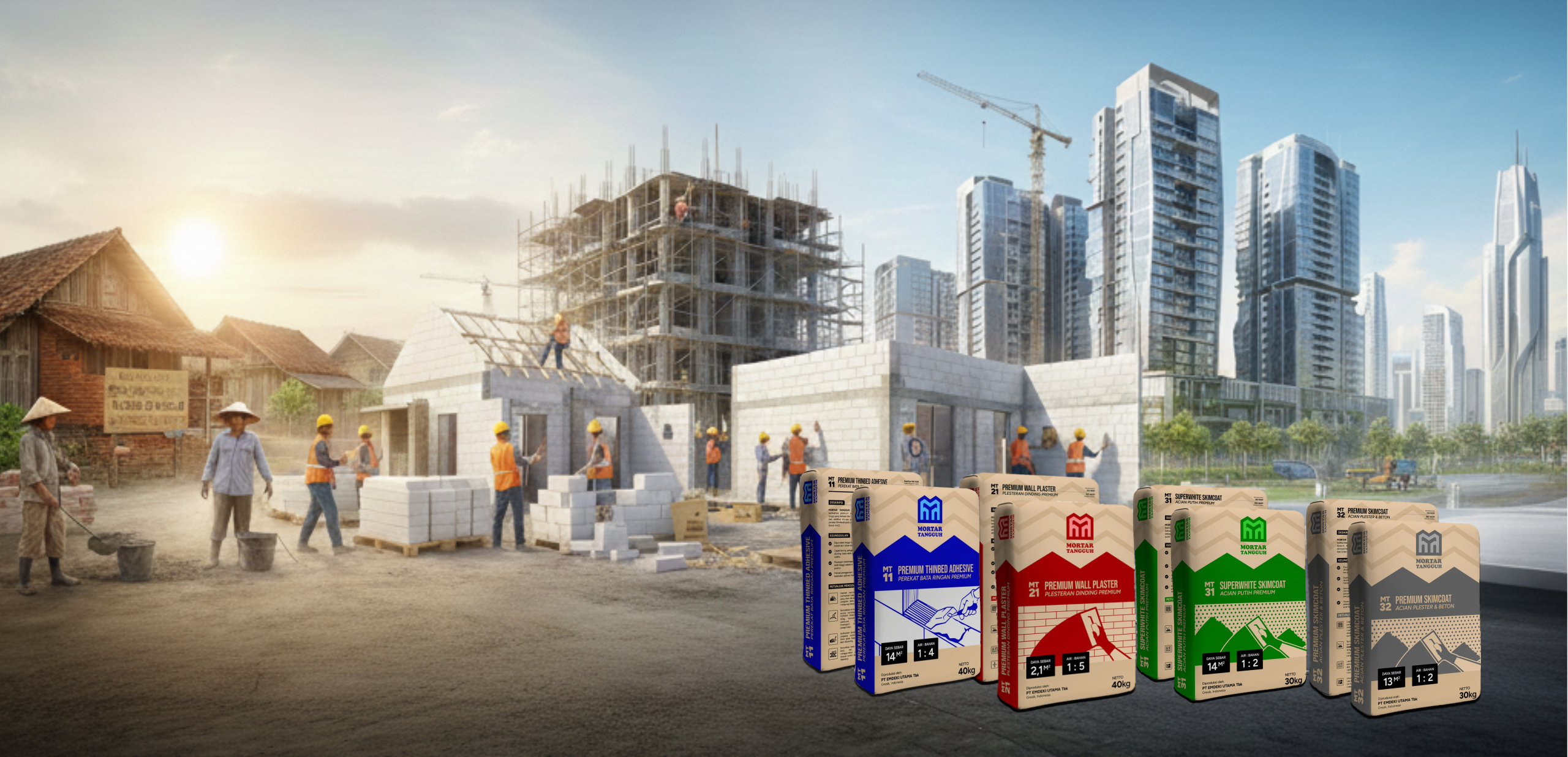 Sejarah Mortar Tangguh